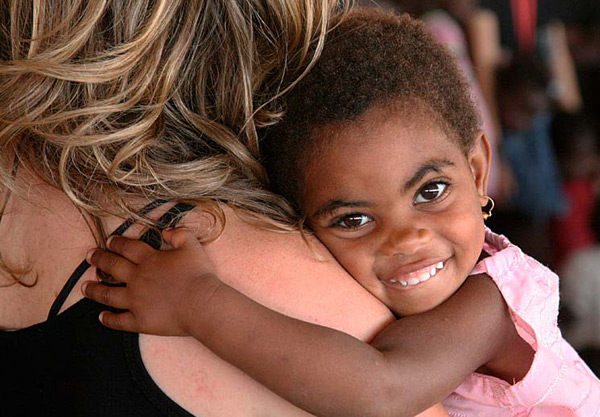 A Little Girl and a Big Smile